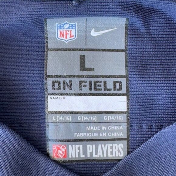 Nike On Field Seattle Seahawks Russell Wilson #3 Jersey Youth Large (14/16) - Picture 3 of 10